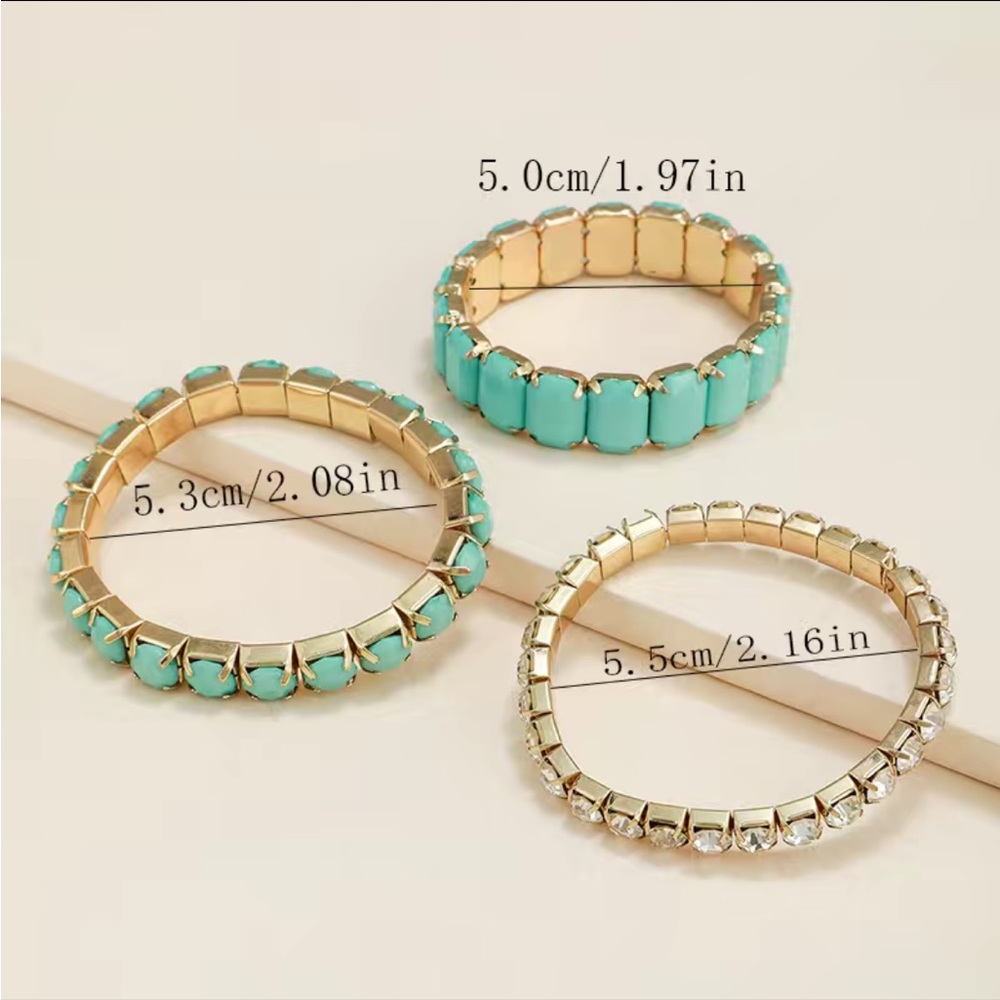 18k Plated Boho Bracelets - Picture 3 of 6